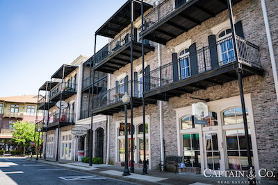 Harbor Town Mud Island Downtown area