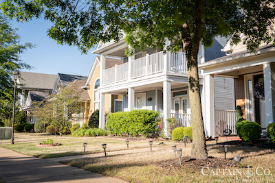 Homes in Mud Island